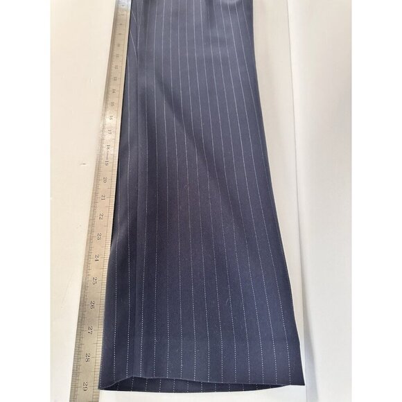 NWT Jones New York Petite City Lights Pants‎ Sz. 2P Navy Pinstripe Office READ - Picture 10 of 10